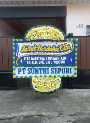 Papan Bunga Duka di Pasa Kubang